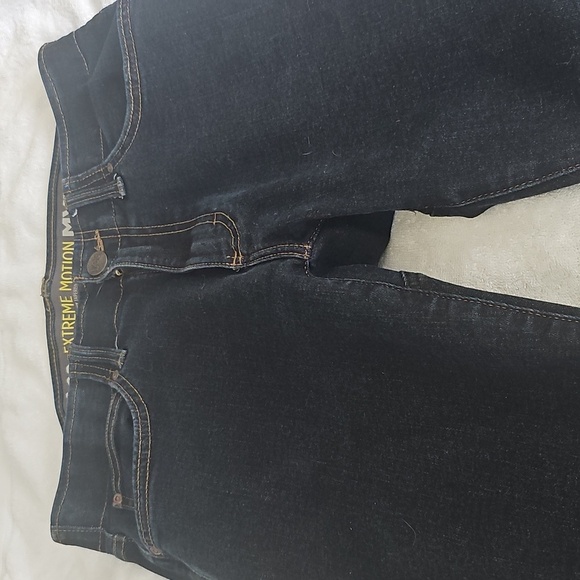 Lee Extreme Motion MVP Slim Fit Tapered Leg 33" X 32" Dark Blue - Picture 4 of 11